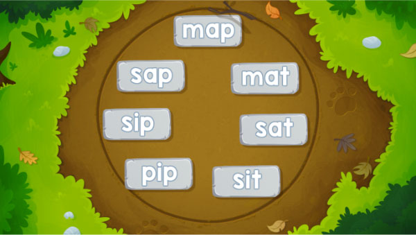 Fast Phonics Full Circle activity