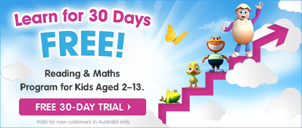 Learn for 30 Days FREE! Online Reading program for kids aged 2–13. Free 30-day trial.